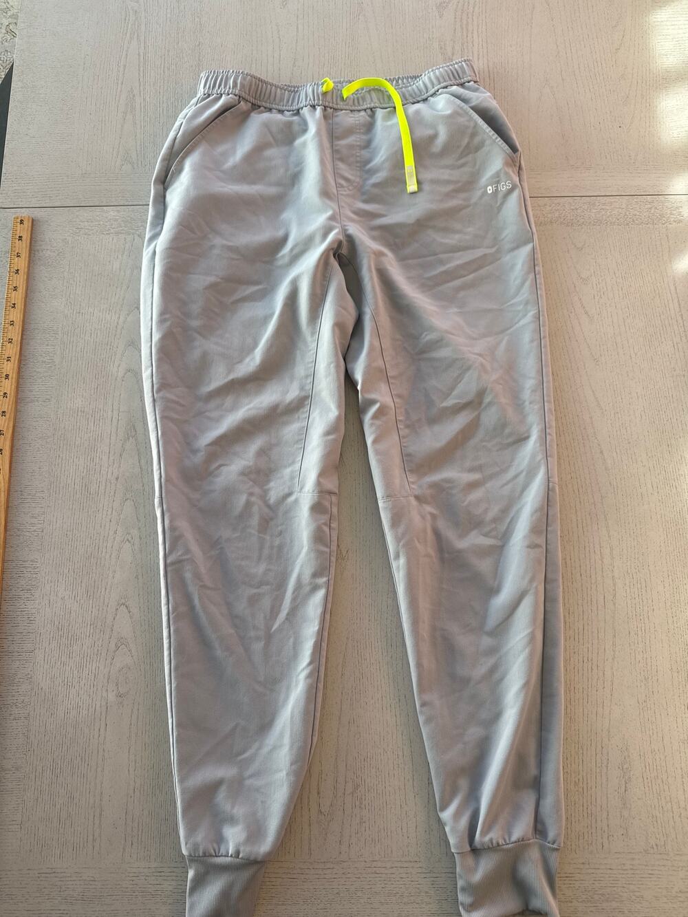 Figs Technical Collection Jogger Scrub Bottoms Light Grey RN Nurse CNA PCT